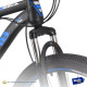 Bicicleta Montaña Rodado 26 Con 21 De Velocidad Aro 26 Azul
