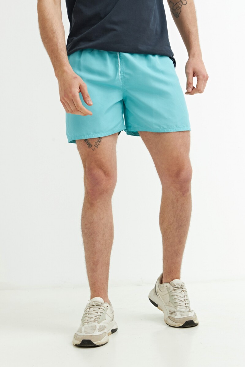 Short de baño CELESTE FUERTE