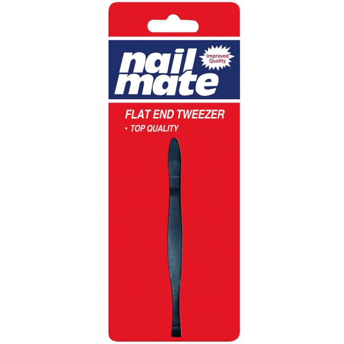 Pinza de Cejas Negra 711 – Nail Mate 