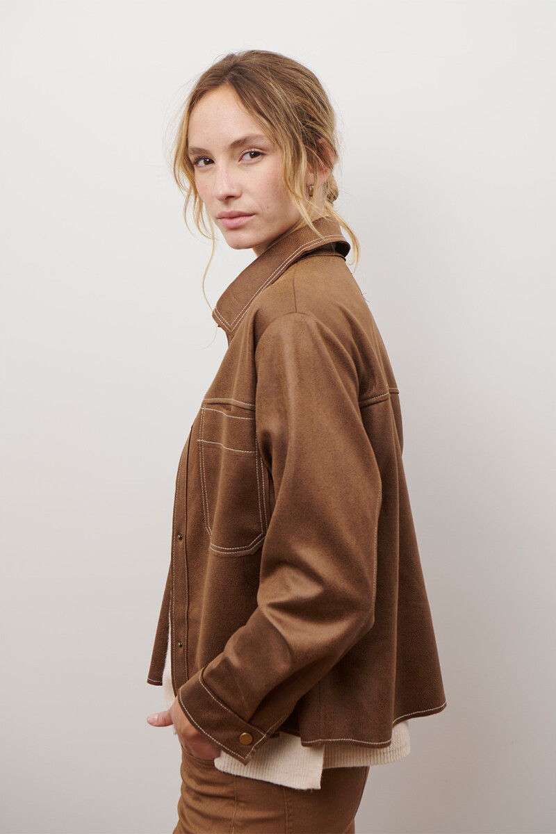 CHAQUETA PECARI CAMEL