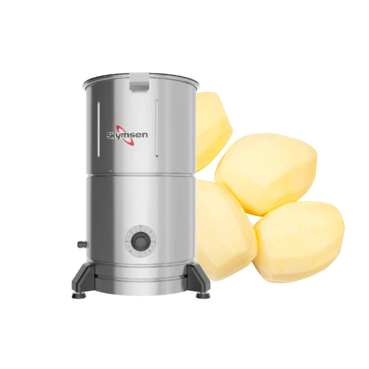 Peladora de Papa Eléctrica Industrial 6kg 