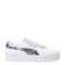 Championes de Mujer Puma Blanco - Negro - Gris