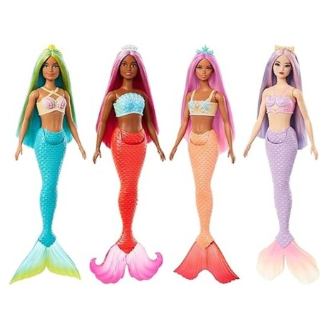 Muñeca Barbie Dreamtopia Sirenas NARANJA