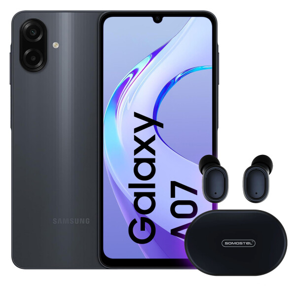 Samsung A07 4gb Ram 128gb 4g + Regalo NEGRO