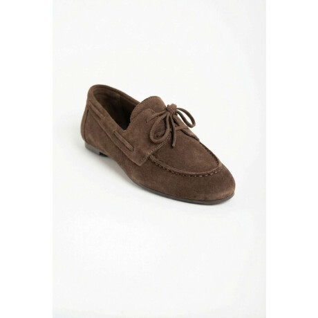 Mocasin Gamuza Chocolate