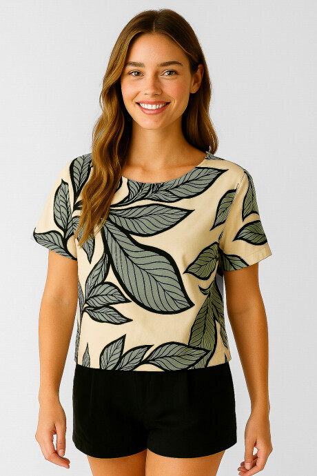 Blusa Dalhoia Estampado 1