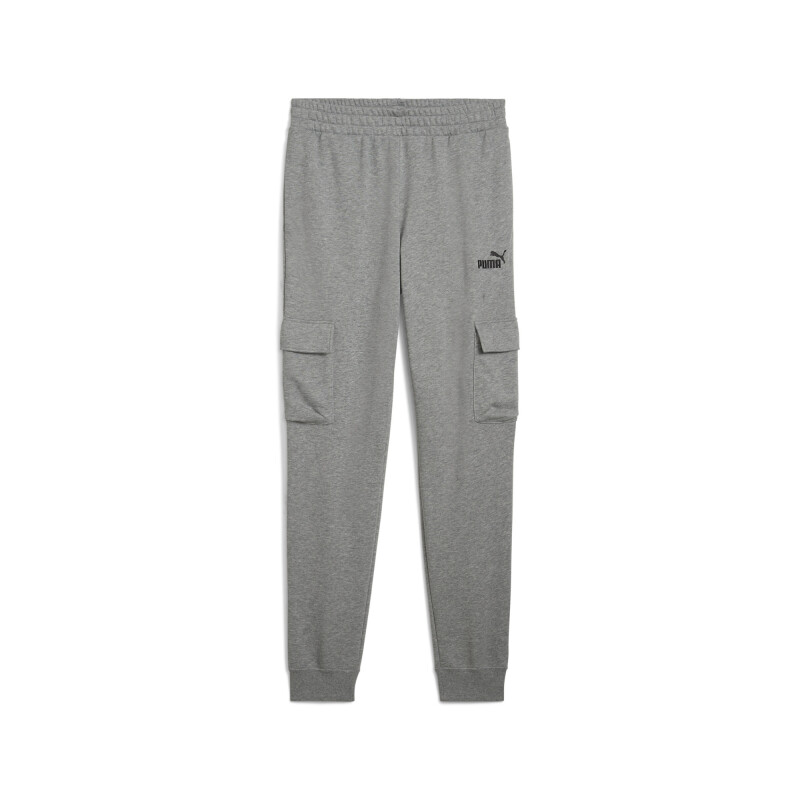Pantalón Largo ESS No.1 Logo Cargo TR Chupín de Hombre Gris