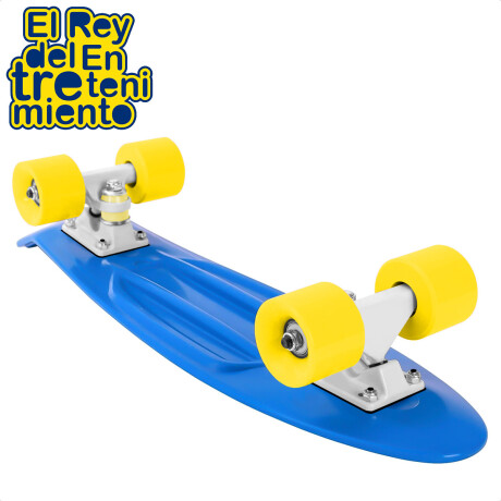 Skate Longboard Penny 57cm Patineta Aluminio + Bolso Celeste-Estilo 2