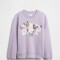 V-DB LOGO CREW ORCHID