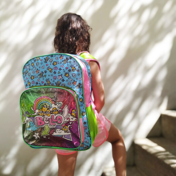 Mochila con luz 16'' estampada Mochila con luz 16'' estampada