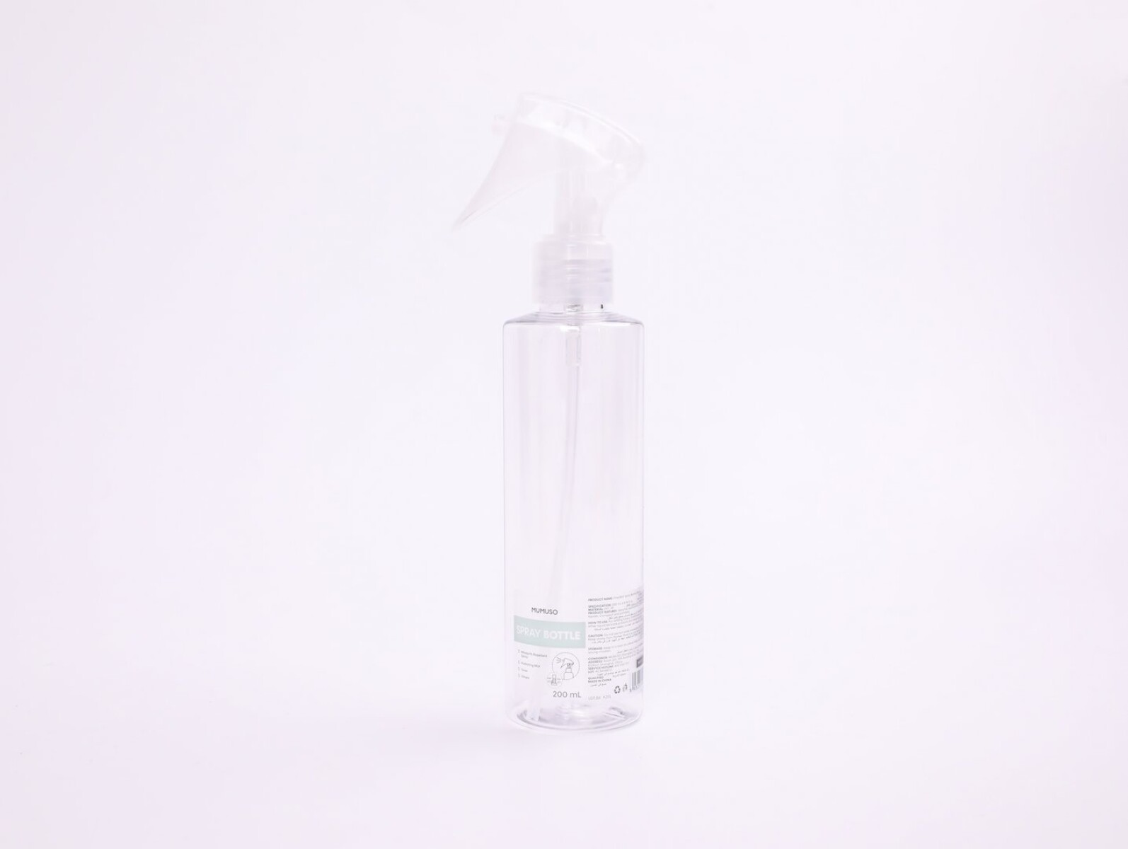BOTELLA DE SPRAY DE NIEBLA FINA 200 ML. 