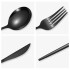 Juego de 36 Cubiertos De Acero Inoxidable Cocina Imback Negro Juego de 36 Cubiertos De Acero Inoxidable Cocina Imback Negro