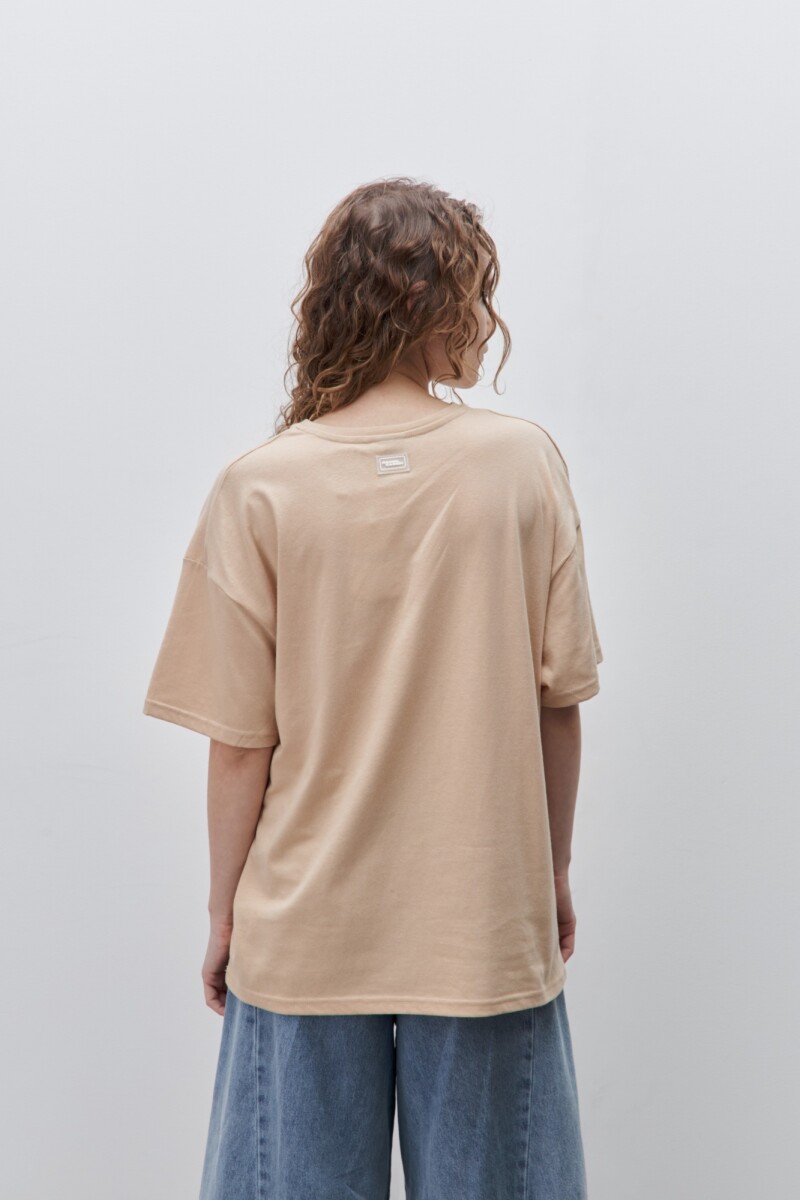 REMERA CRABY Beige