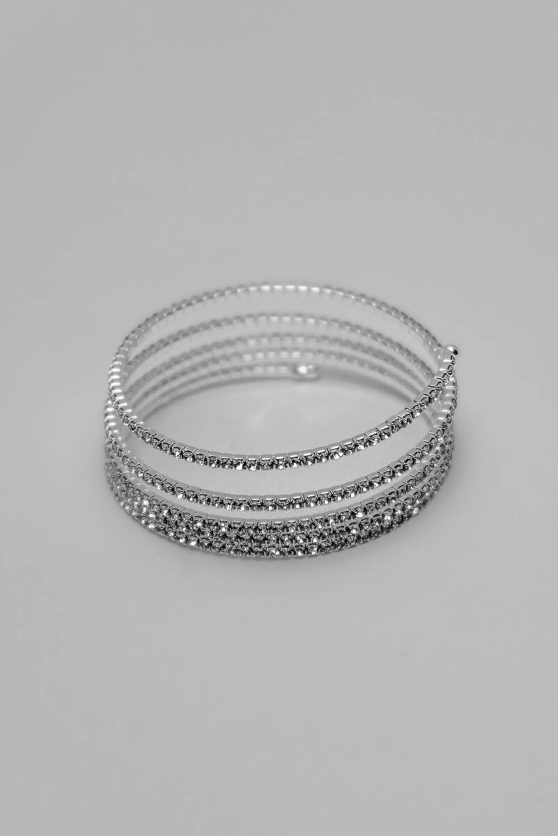 Pulsera Espiral - Plateado 