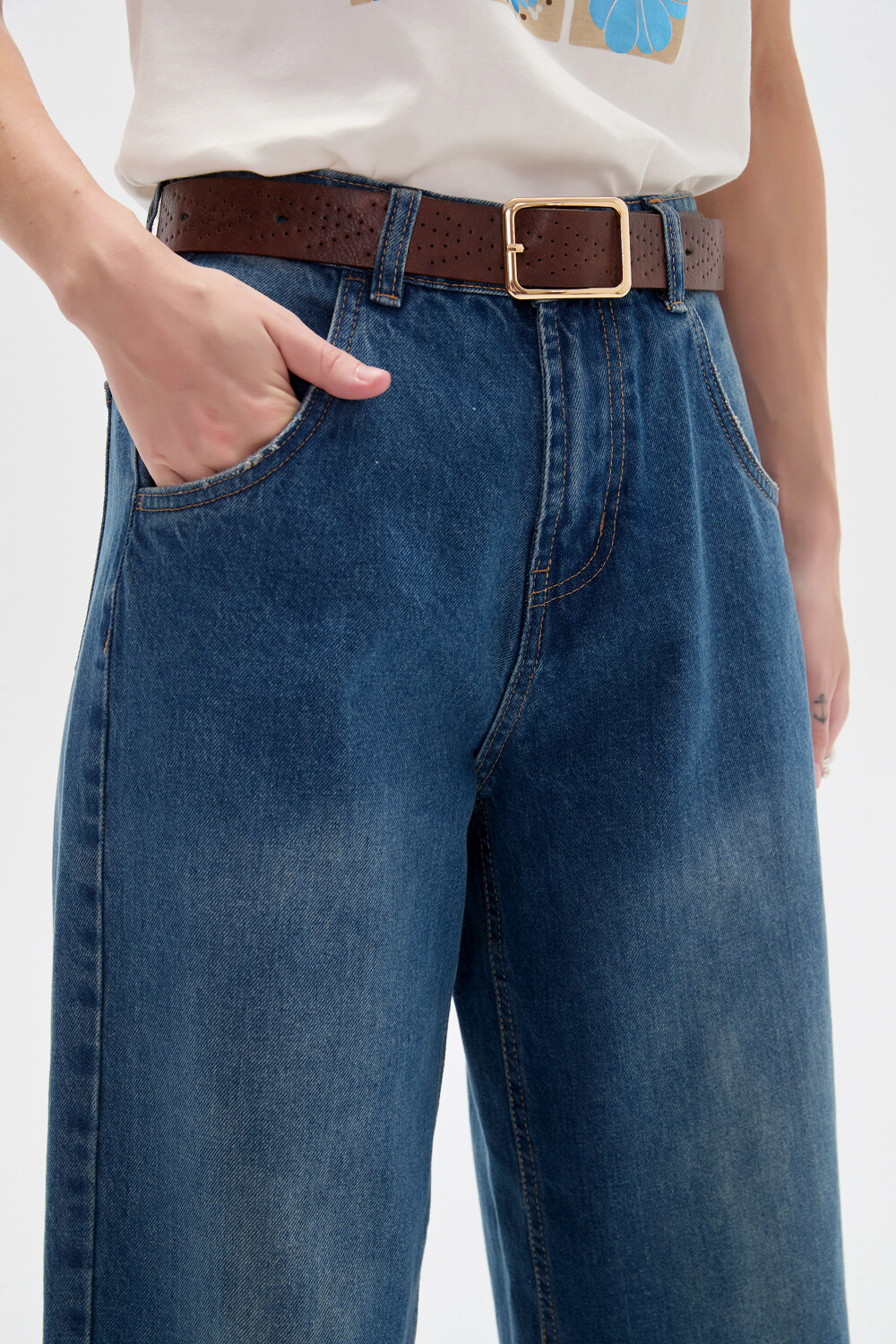 Pantalon Raku Azul Oscuro