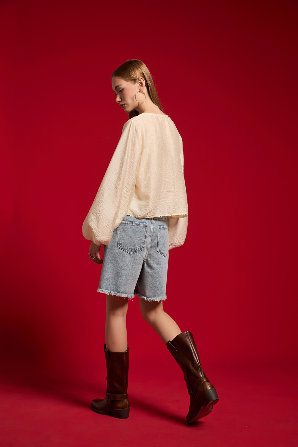 Blusa Ilari Crudo / Natural