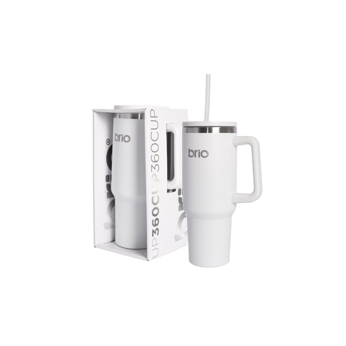 VASO TERMICO CON SORBITO 1200ML BRIO BLANCO - Blanco 