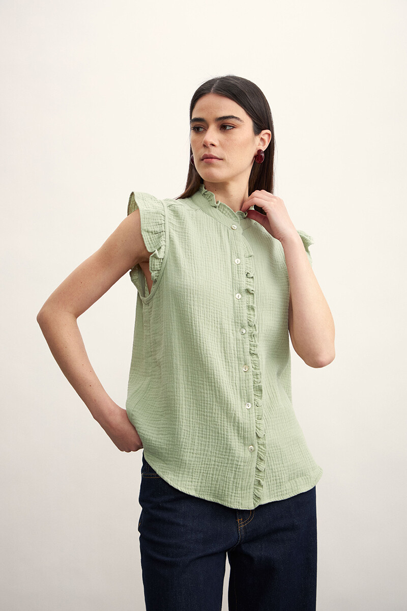 Camisa Melina - Verde 