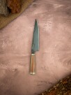 Cuchillo forjado, Cabo Torneado Fosfatado Liso