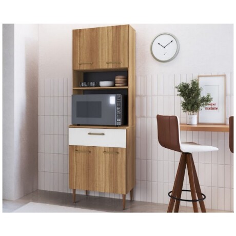 KIT COCINA ARTECAS 4 PUERTAS 1 CAJÓN NOGAL/BLANCO. KIT COCINA ARTECAS 4 PUERTAS 1 CAJÓN NOGAL/BLANCO.