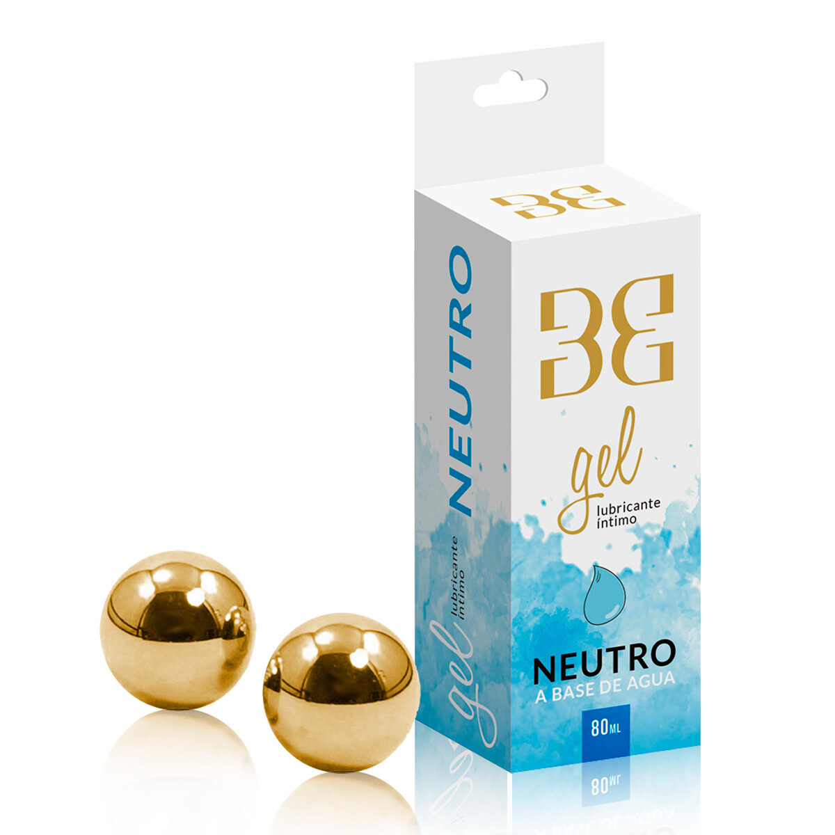 Bolas Kegel Doradas + Gel Neutro 