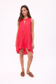 VESTIDO POLK Rojo