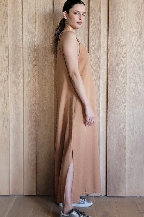 Vestido Laguna Camel