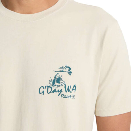 Remera Roark G'Day W.A. Beige