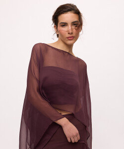 Poncho Sevilla Bordo