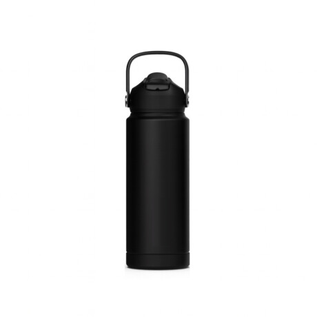 Botella térmica de acero inoxidable con asa 500ML Negro