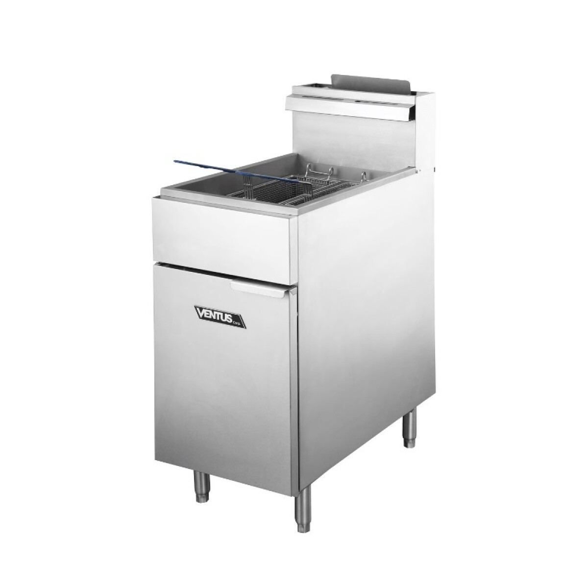 Fritador a gas natural inox 24 litros 