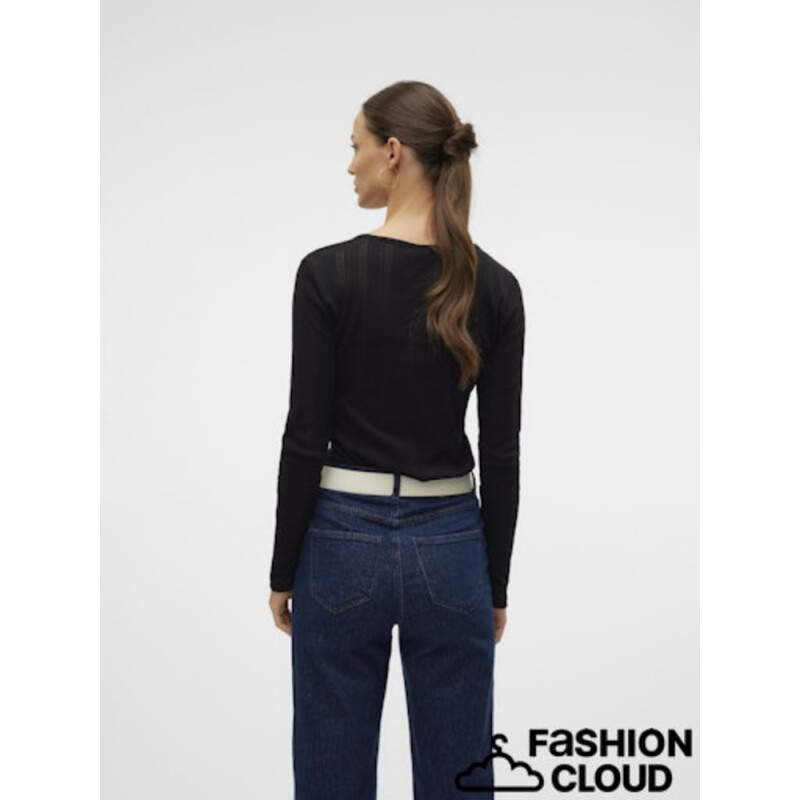 VMLISA POINTELLE LS TOP JRS NOOS BLACK