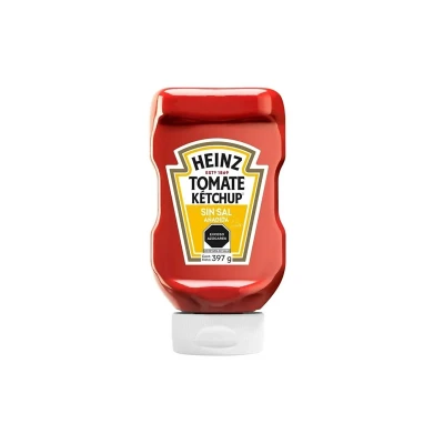 KETCHUP HEINZ SIN SAL 397G Ketchup Heinz Sin Sal 397g