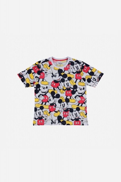 Camiseta dama Mickey BLANCO