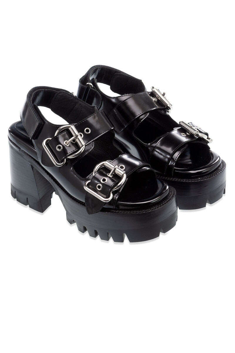 SANDALIA HUNCHO Negro