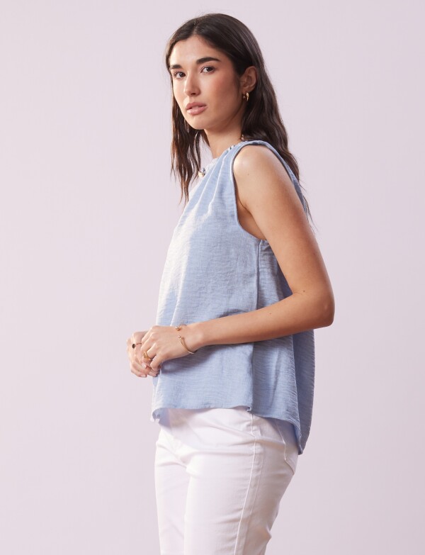 Blusa Keyhole CELESTE