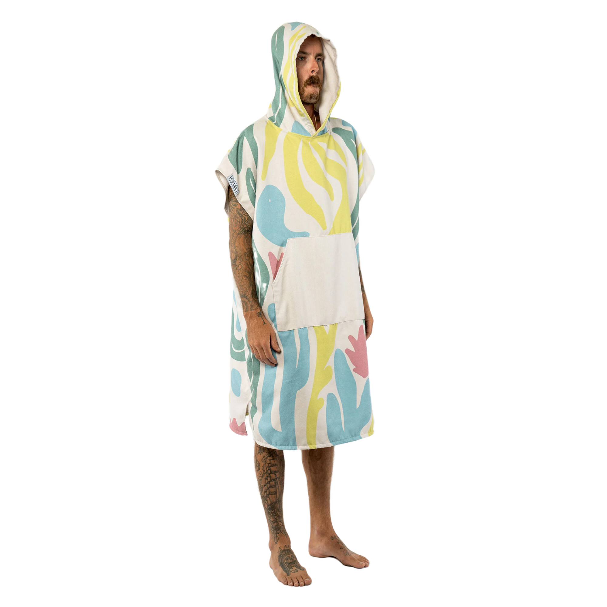 Smiffys Poncho Multicolor – Disfraz Del Oeste Para Fiestas Temáticas, Talla Única, Calidad Garantizada