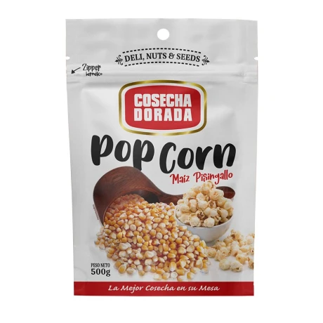Maíz Pisingallo DoyPack 500g Cosecha Dorada Maíz Pisingallo DoyPack 500g Cosecha Dorada