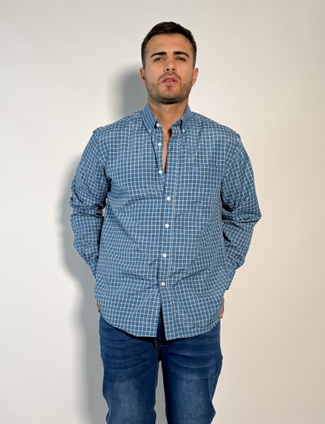 Camisa a cuadros Cronos Petroleo