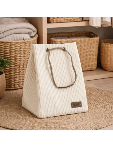 BOLSA P/ROPA C/ASAS 35X30XH50CM PANA CRUDO BOLSA P/ROPA C/ASAS 35X30XH50CM PANA CRUDO