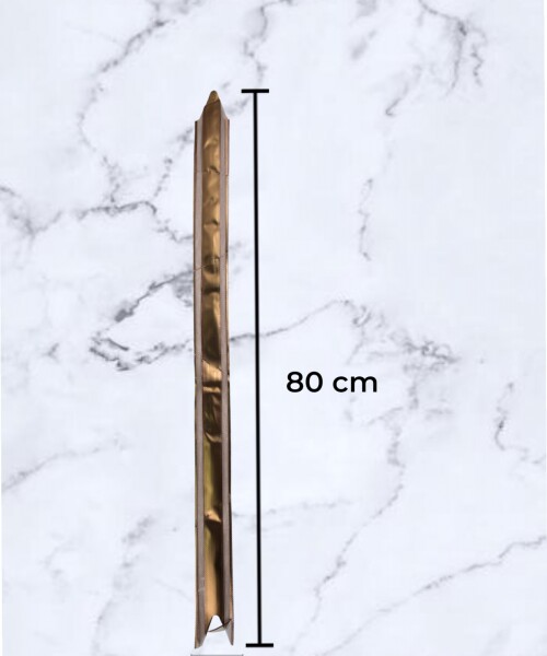 Moño magico grande 5,5 cm x 70 cm MARRON