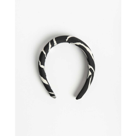 Vincha Semi Puffy Snake Estampado Animal Print