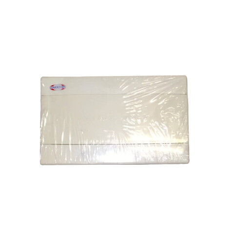 Tablero de embutir 12 módulos con puerta blanca CO7804