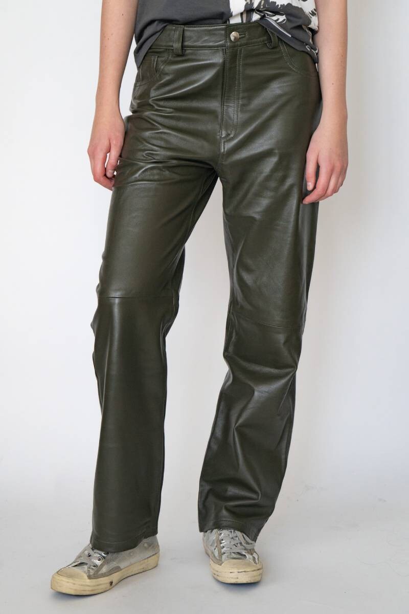 Pantalón Leather Green 