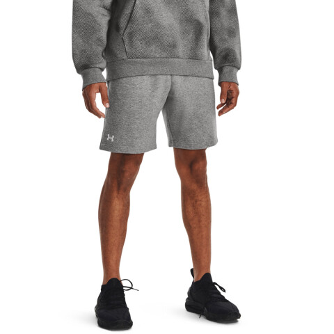 UA Rival Fleece Shorts-GRY GRY-025