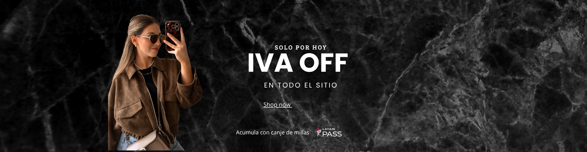 IVA off en todo el sitio