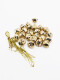CASCABELES 24PCS DORADO