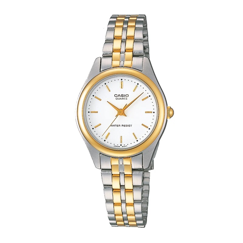 Reloj Casio LTP1129G-7ARDF para mujer en acero Dorado