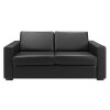 SOFA CAMA 2 PLAZAS - TAPIZADO EN SINTETICO NEGRO SOFA CAMA 2 PLAZAS - TAPIZADO EN SINTETICO NEGRO