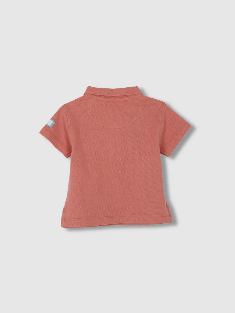 Polo Logo Coral
